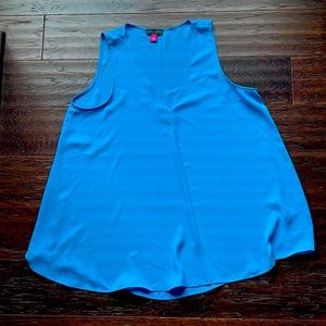 Vince Camuto V-Neck Rumple Blouse